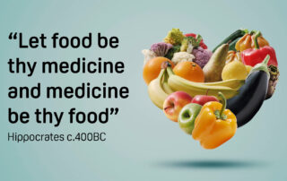 Let food be thy medicine